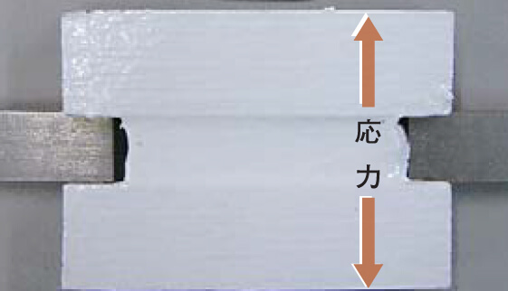 岐阜県大垣市の早野美装がおすすめする　外壁用シリコン塗料　ダイヤ　セラコートアクア応力イメージ